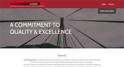 Desktop Screenshot of larincorp.com